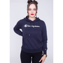 Champion - Hooded NNY - Hoodie - bleu - M - 80 % coton, 20 % polyester,Transpirer