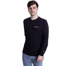Champion - Long Sleeve Black - Tshirt manches longues - noir - S - 100% Coton,Jersey