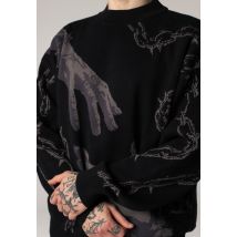 Chet Rock - Break Free Hand Black - Pull-over - noir - L - 100% Coton