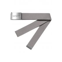 Carhartt WIP - Clip Chrome Yosemite - Ceinture - gris - Onesize - 100% Polyester,Toile