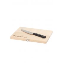 Snow Peak - Chopping - Board Set - beige - Onesize - Acier inoxydable,Bois