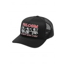 Volcom - Froth Trucker Black - Casquette - noir - Onesize - 100% Polyester,gid://shopify/Metaobject/122746863853
