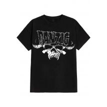 Danzig - Classic Logo - T-Shirt - noir - L - 100% Coton