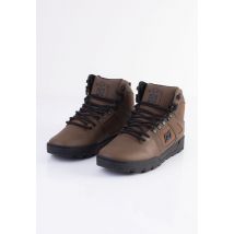 DC - Pure HT WR Boot Dark Chocolate - Chaussures - marron - EU 42,5 - Textile, Leather/Textile/Caoutchouc,Faux cuir