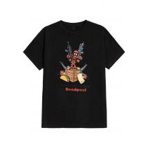 Deadpool - Fundamentals - T-Shirt - noir - M - 100% Coton,Jersey