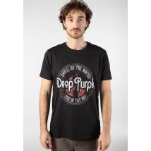 Deep Purple - Smoke Circle - T-Shirt - noir - M - 100% Coton,Jersey