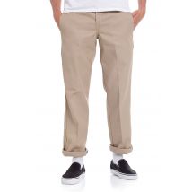 Dickies - Slim Straight Work 873 Khaki - Pantalons - beige - W31 / L32 - 65 % polyester, 35 % coton,Coton