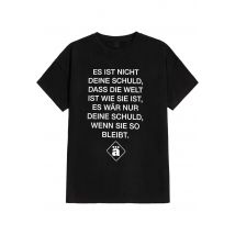 Die Ärzte - Nicht Deine Schuld - T-Shirt - noir - L - 100% coton biologique,Jersey