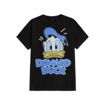Donald Duck - Donald Duck - T-Shirt - noir - S - 100% Coton,Jersey