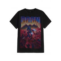 Doom - Classic Box Art - T-Shirt - noir - XXL - 100% Coton,Jersey
