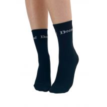 Pamela Mann - Doomed Ankle Black - Chaussettes - noir - Onesize - 72% coton, 26% polyamide, 2% élasthanne,Coton