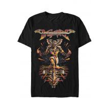 DragonForce - Viking Guitar Surfer - T-Shirt - noir - S - 100% Coton,Jersey