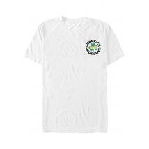 Dropkick Murphys - Boston Badge White - T-Shirt - blanc - M - 100% Coton,Jersey