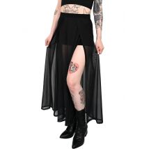 Foxblood - Mesh Darla Maxi With Built In Shorts Black - Robe - noir - 3XL - 95 % nylon, 5 % élasthanne,Engrener