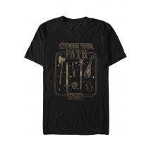 Dungeons & Dragons - Choose Path Textbook - T-Shirt - noir - L - 100% Coton,Jersey
