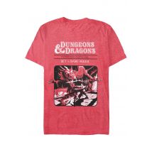 Dungeons & Dragons - Dragon Slayer Red - T-Shirt - rouge - M - 52% coton, 48% polyester,Jersey