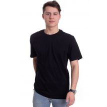 Element - Basic Crew Flint Black - T-Shirt - noir - S - 100% Coton,Jersey