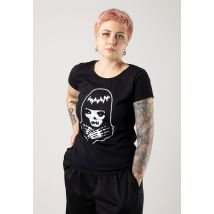 Emily The Strange - Emily Skeleton - Girly - noir - M - 100% Coton,Jersey