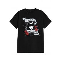 Emily The Strange - Not A Crime - T-Shirt - noir - M - 100% Coton,Jersey