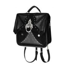 Restyle - Bat Knocker Messenger Black - Sac - noir - Onesize - 100% Polyester,100% Polyester,Faux cuir
