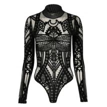 Restyle - Cathedral Dragonfly Black - Body - noir - XS - 90 % nylon, 10 % élasthanne,Engrener