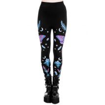 Restyle - Enchanted Forest - Leggings - multicolore - M - 100% Coton,Jersey