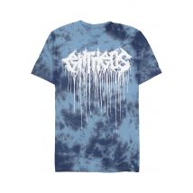 Entheos - Drip Logo Blue/Black Tie Dye - T-Shirt - bleu - S - 100% Coton,Jersey