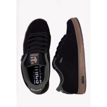 Etnies - Kingpin Black/Green/Gum - Chaussures - noir - EU 42 - Synthetic/Textile/Caoutchouc,Velours