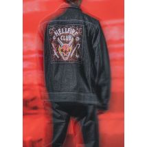 Vans x Stranger Things - HFC Jean Black - Veste - noir - M - Shell: 100% Coton, Lining: 65 % polyester, 35 % coton,Jean