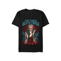Five Finger Death Punch - Lady Muerta - T-Shirt - noir - XL - 100% Coton,Jersey