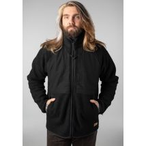 Fjällräven - Vardag Pile Black/Black - Veste - noir - M - 65 % polyester, 35 % coton
