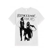 Fleetwood Mac - Rumours White - T-Shirt - blanc - L - 100% Coton,Jersey