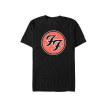 Foo Fighters - FF Logo - T-Shirt - noir - L - 100% Coton