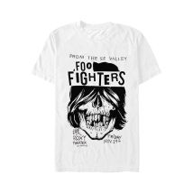 Foo Fighters - Roxy Flyer - T-Shirt - blanc - XL - 100% Coton
