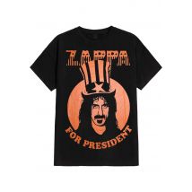 Frank Zappa - Zappa For President - T-Shirt - noir - S - 100% Coton,Jersey