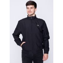 Fred Perry - Brentham Black - Veste - noir - S - Extérieur : 100 % polyamide ; Doublure : 100 % polyester