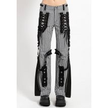 Tripp NYC - Bo Peep Black/White - Pantalons - noir - W29 - 97% coton, 3% élasthanne,Coton