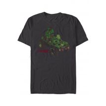Gorillaz - Jeep Charcoal - T-Shirt - gris - M - 100% Coton,Jersey