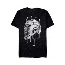 Guardians Of The Galaxy - Helmet Star Lord - T-Shirt - noir - S - 90 % coton, 10 % polyester,Jersey