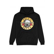 Guns N' Roses - Bullet Logo - Hoodie - noir - XL - 65% coton, 35% polyester,Transpirer