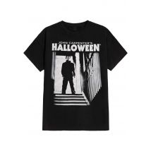 Halloween - Stairs - T-Shirt - noir - S - 100% Coton,Jersey