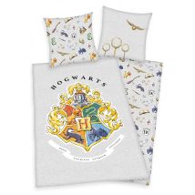 Harry Potter - Hogwarts - Linge de lit - multicolore - Onesize - 100% Coton