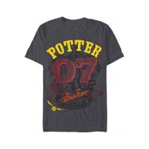 Harry Potter - Potter Seeker - T-Shirt - gris - M - 100% Coton,Jersey