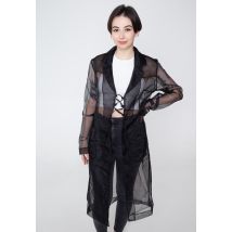 The Ragged Priest - Gatekeeper Black - Cardigan - noir - L - 100% Polyester,Toison