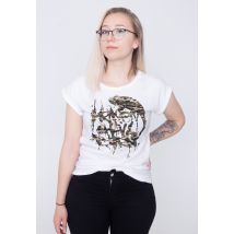 Heaven Shall Burn - Chameleon White - Girly - blanc - M - 100% Coton,Jersey