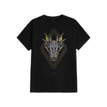 House Of The Dragon - Diamond Skull - T-Shirt - noir - S - 100% Coton,Jersey