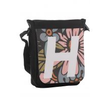 Hundredth - Flower H Small Messenger - Sac - noir - Onesize - 100% Polyester