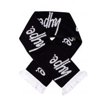 HYPE. - Mono Script Black/White - Écharpe - noir - Onesize - 100% Polyacrylique
