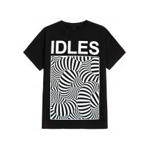 IDLES - Psych Tubes - T-Shirt - noir - S - 100% Coton