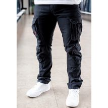 Surplus - Airborne Slimmy - Pantalons - noir - M - 100% Coton